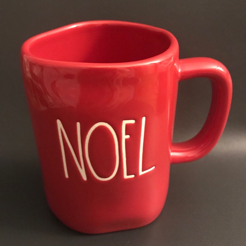 Rae Dunn Red Noel Mug